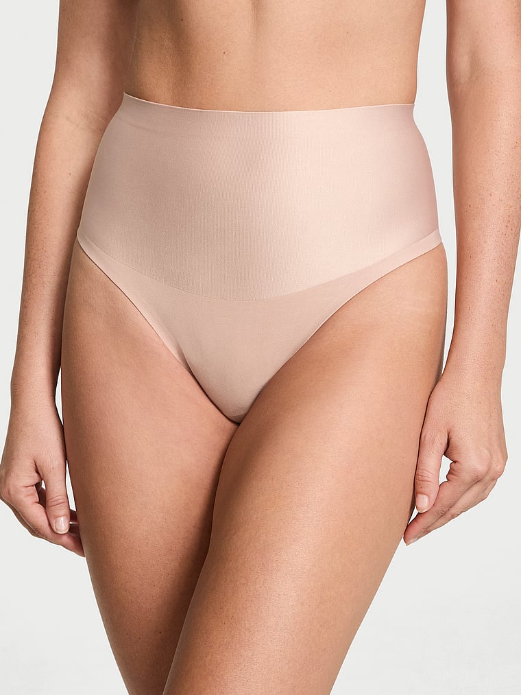 Body by Victoria Smoothing Shimmer Thong Panty Smooth