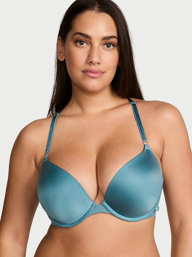 Victoria's Secret Sexy Tee Smooth Push-Up Bra Lace Trim