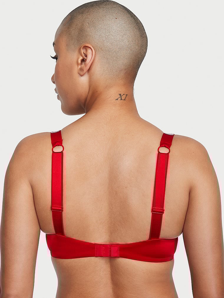 Very Sexy Shine Strap Smooth Push-Up Bra Shine Strap