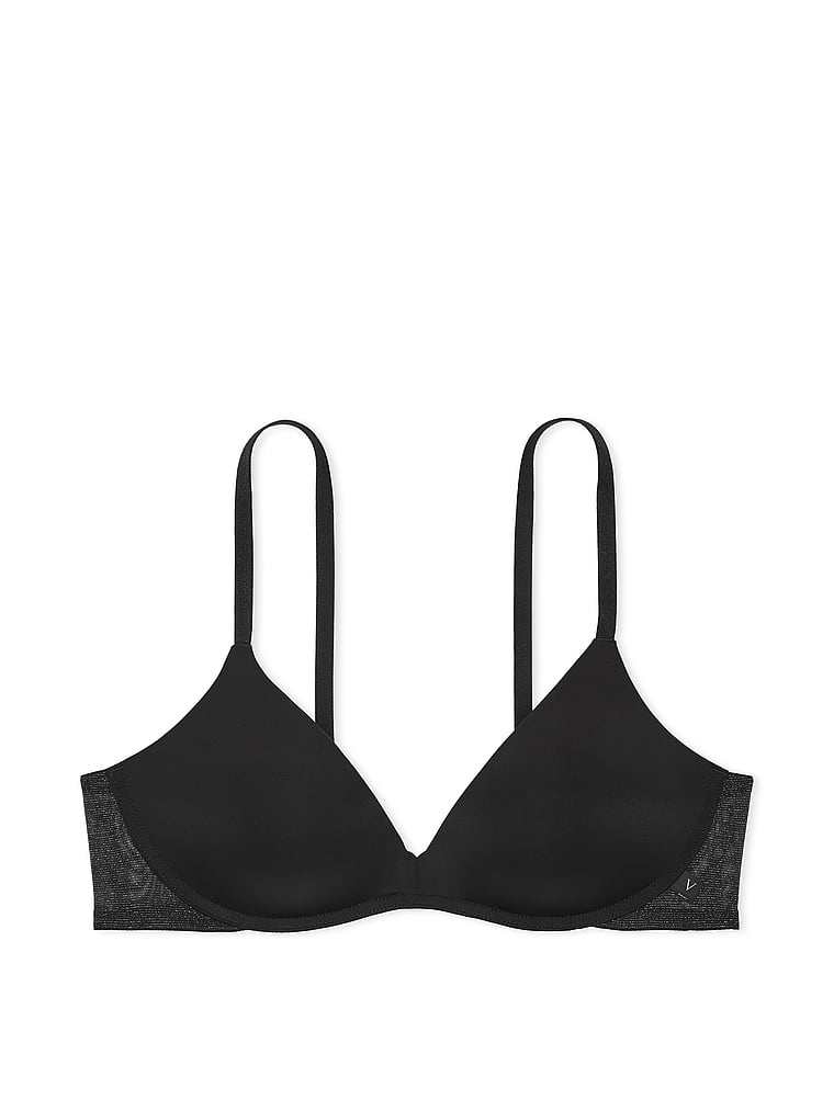 Victoria's Secret Sexy Tee Smooth-Cup Wireless Push-Up Bra Lace Trim