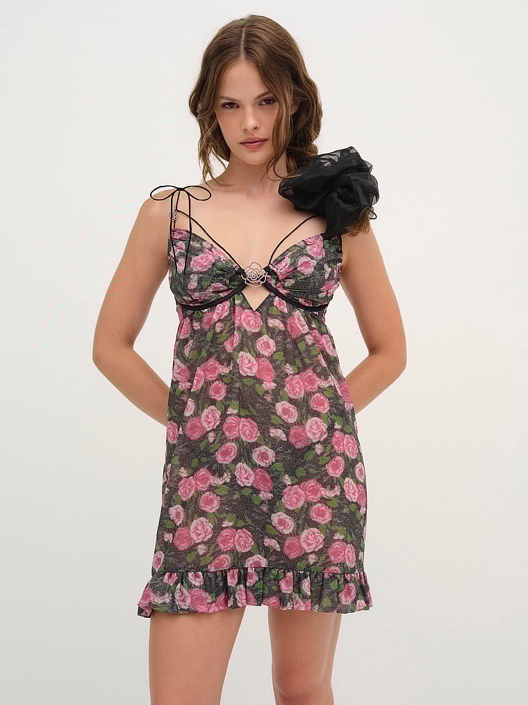 For Love & Lemons Ciara Slip Dress