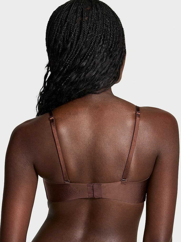 Victoria's Secret Bare Lightly Lined Low Plunge Strapless Bra Smooth