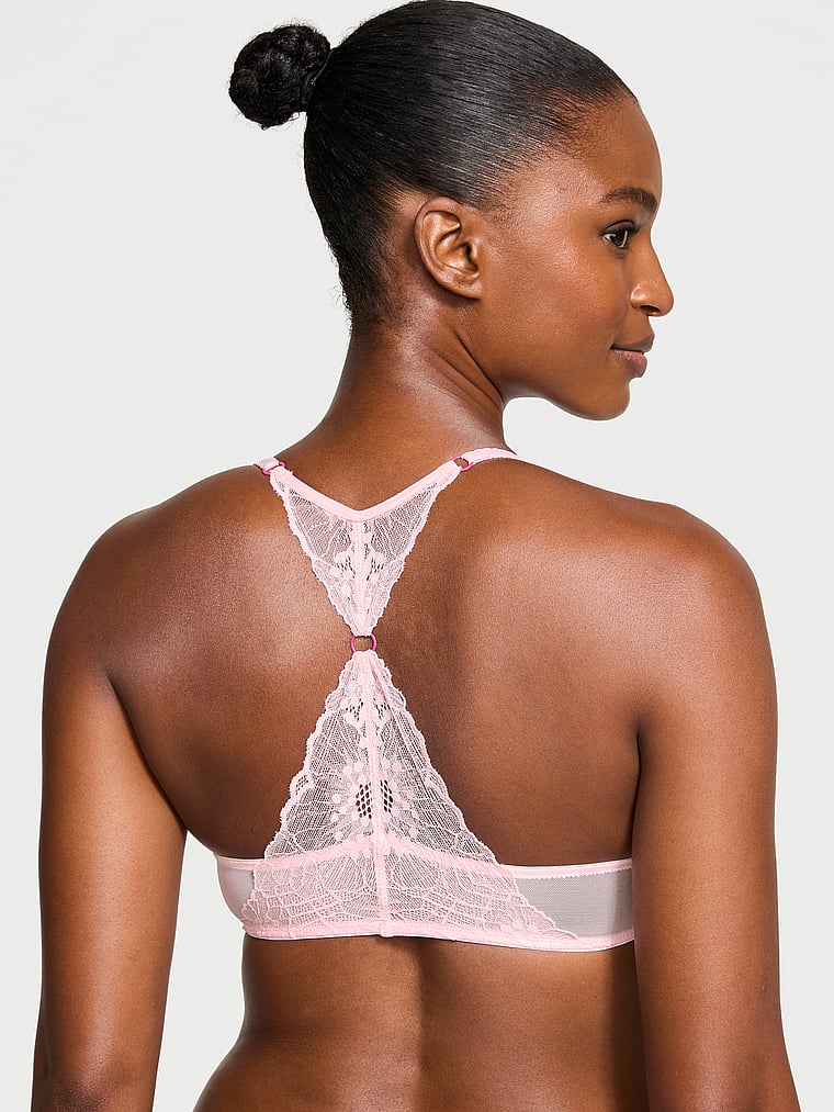 Victoria's Secret Sexy Tee Push-Up Front-Close Lace Bra Front Close