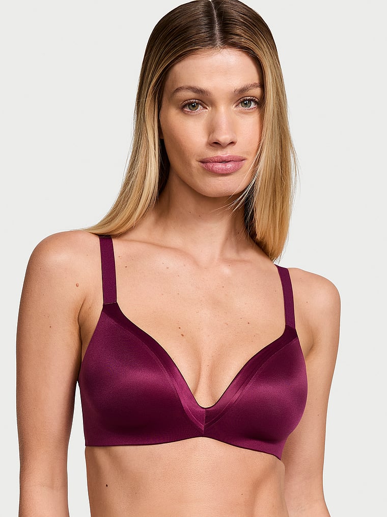 Victoria's Secret Bare Infinity Flex Lightly Lined Wireless Plunge Bra Smooth