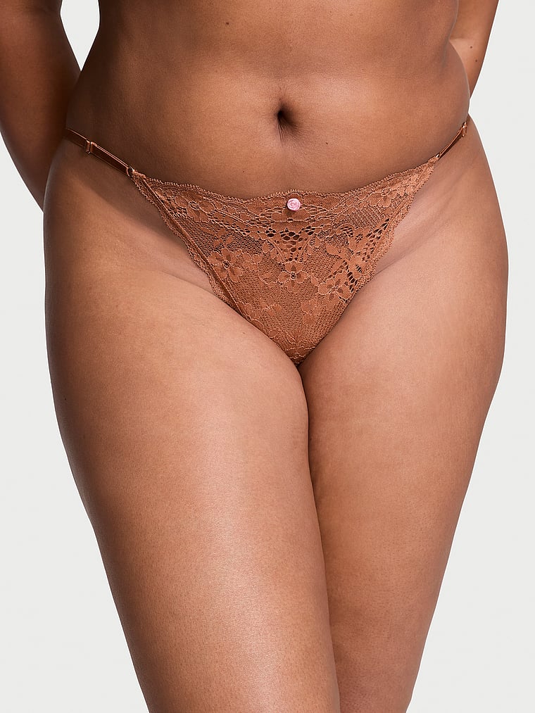 Dream Angels Lace Adjustable String Bikini Panty Lace