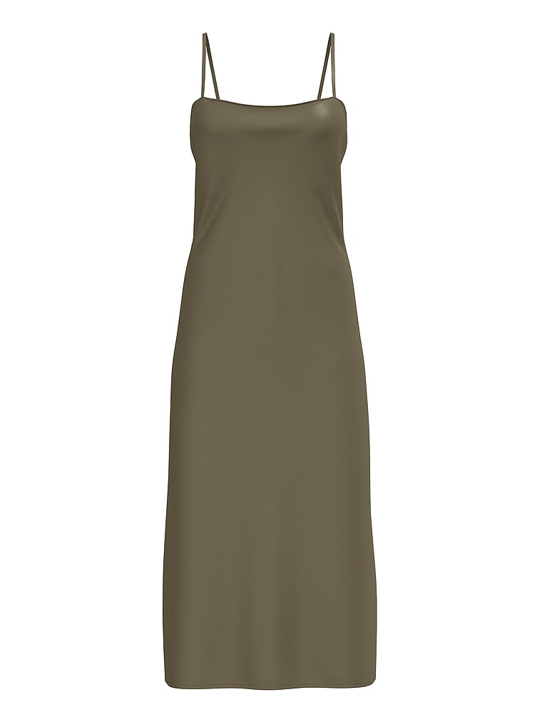 Victoria's Secret Luxe Satin Long Slip Dress