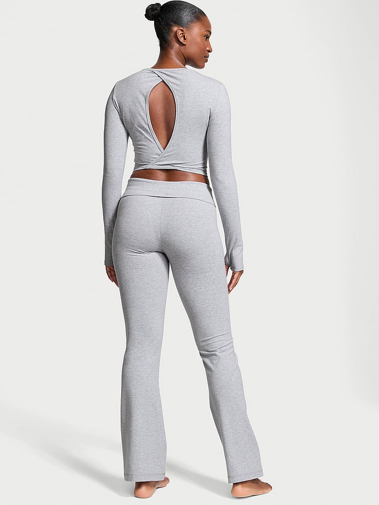 VSX Cotton Foldover Flare Legging