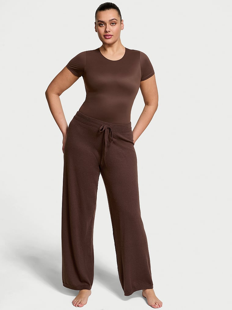 Victoria's Secret Luxe Cr��me Knit Lounge Pants