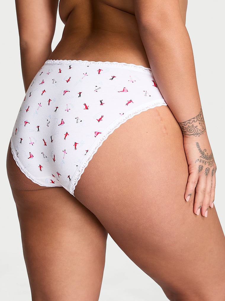 The Lacie Lace-Waist Bikini Panty Smooth