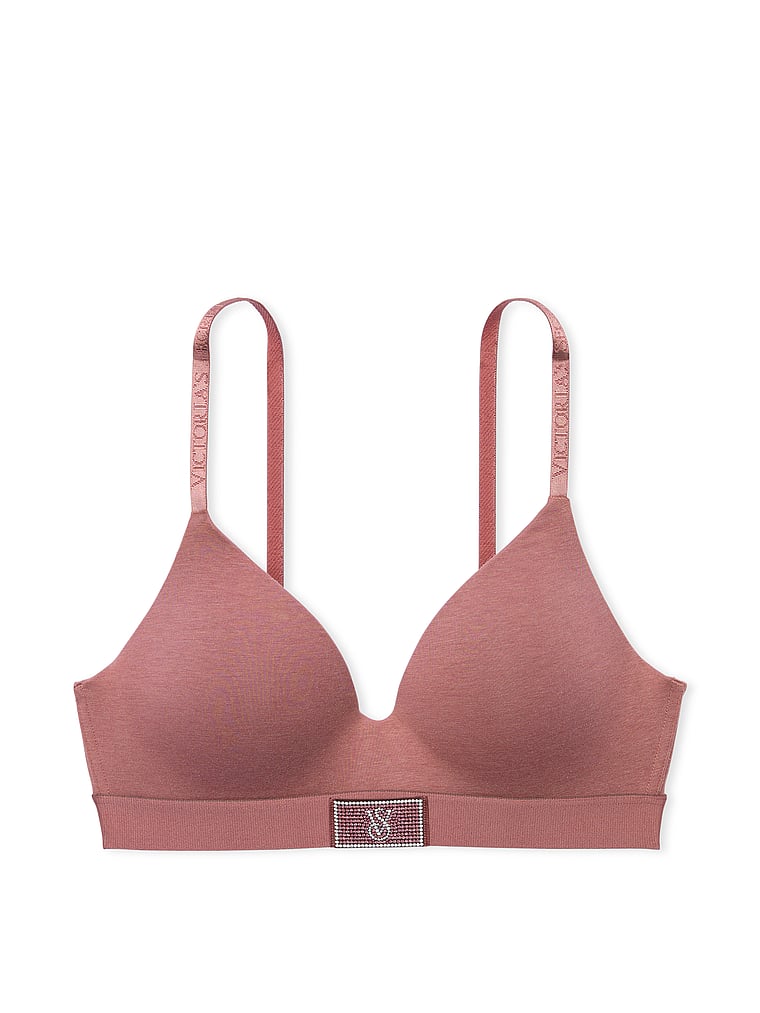 The T-shirt Shine Patch Lightly Lined Wireless Bra Shine Patch