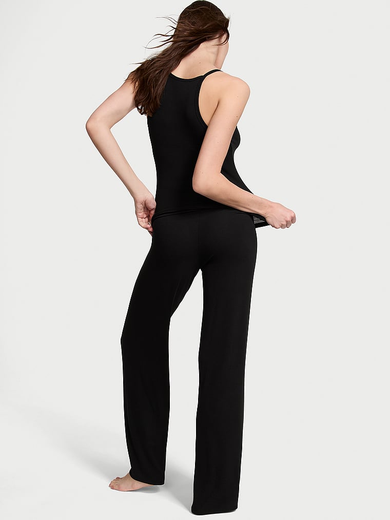 Victoria's Secret Ribbed Modal Cami & Pants Set