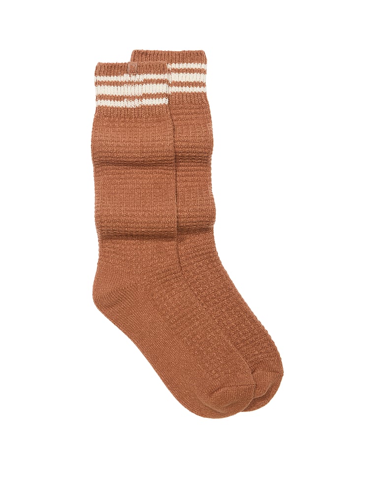 Victoria's Secret Waffle Crew Sock