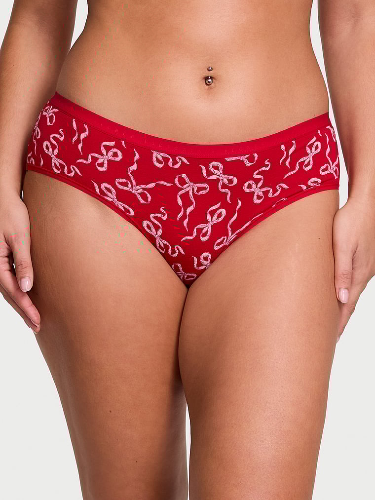 Victoria's Secret Stretch Cotton Hiphugger Panty Smooth
