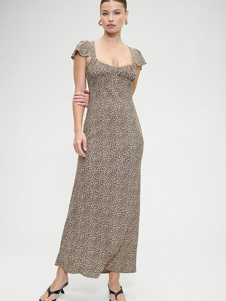 Frankies Bikinis Rosalyn Maxi Dress
