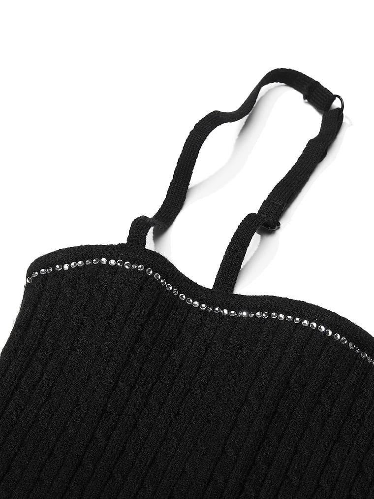Victoria's Secret Luxe Cable-Knit Shine Bodysuit