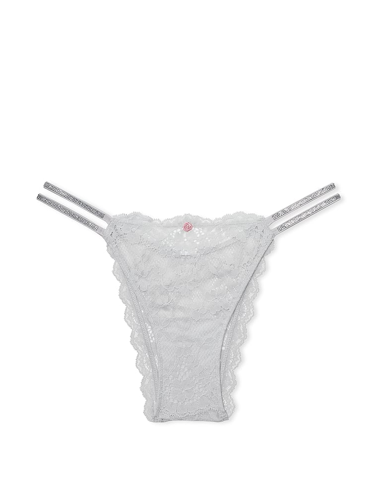 Dream Angels Twinkle Strap Lace Brazilian Panty Lace