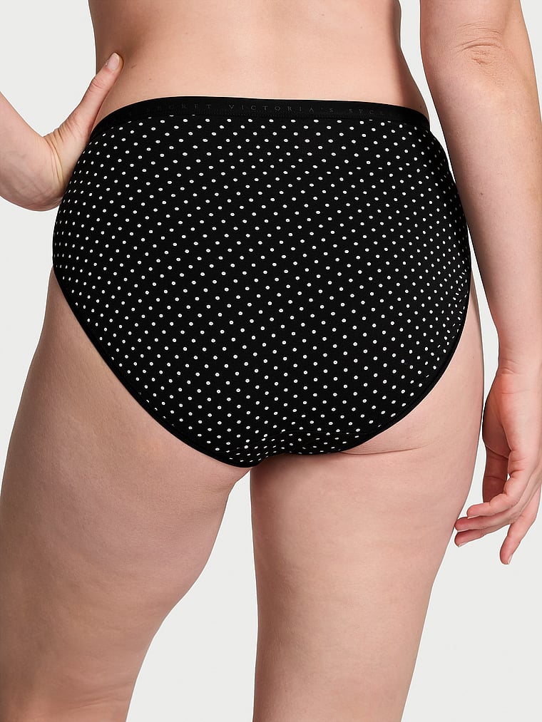 Victoria's Secret Stretch Cotton High-Leg Brief Panty Smooth