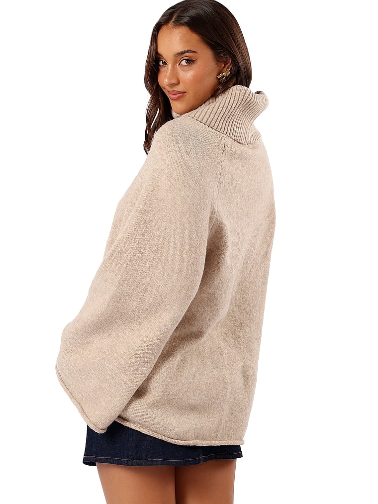 Petal & Pup Bindy Cowlneck Knit Sweater
