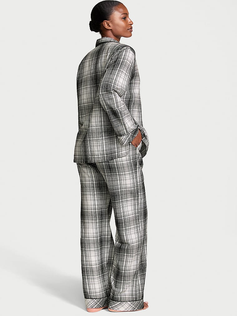 Victoria's Secret Flannel Long Pajama Set