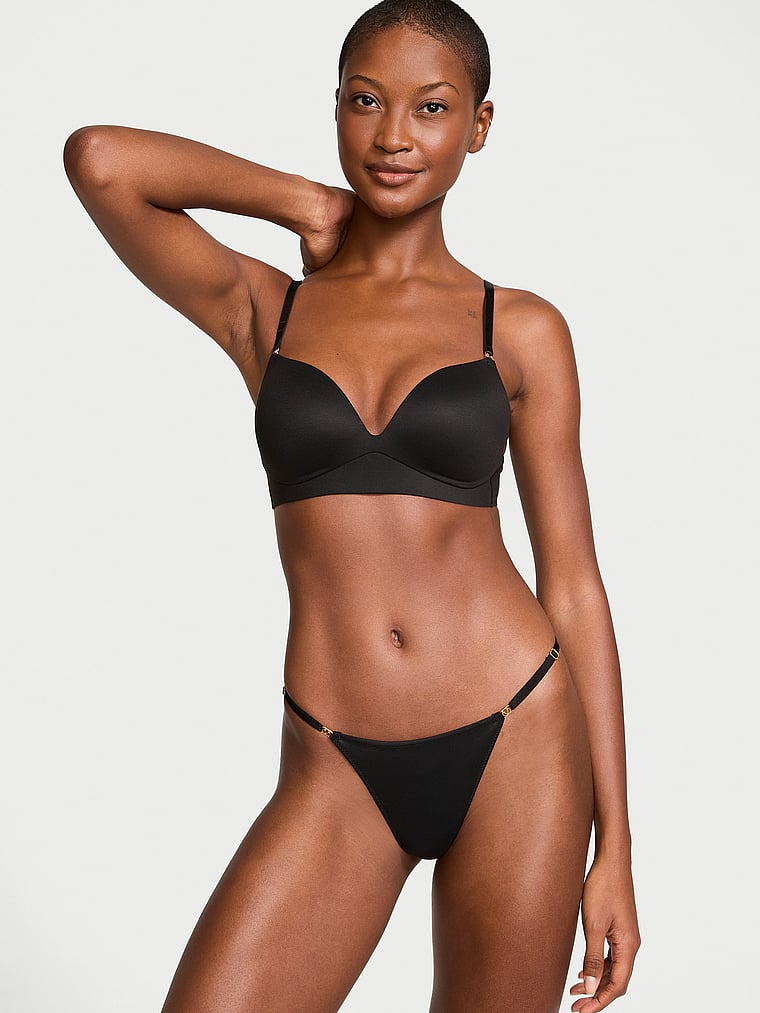 Dream Angels Smooth Wireless Push-Up Plunge Bra Smooth