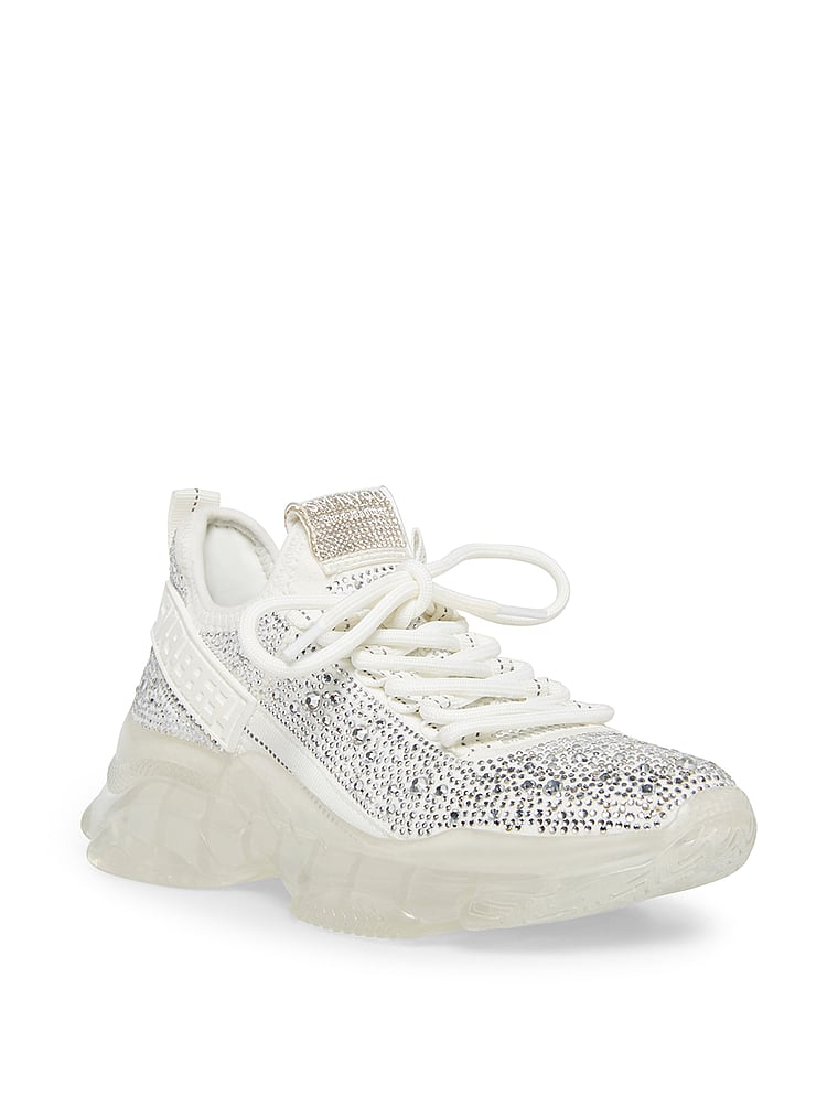 Steve Madden Maxima Black Rhinestones Sneakers