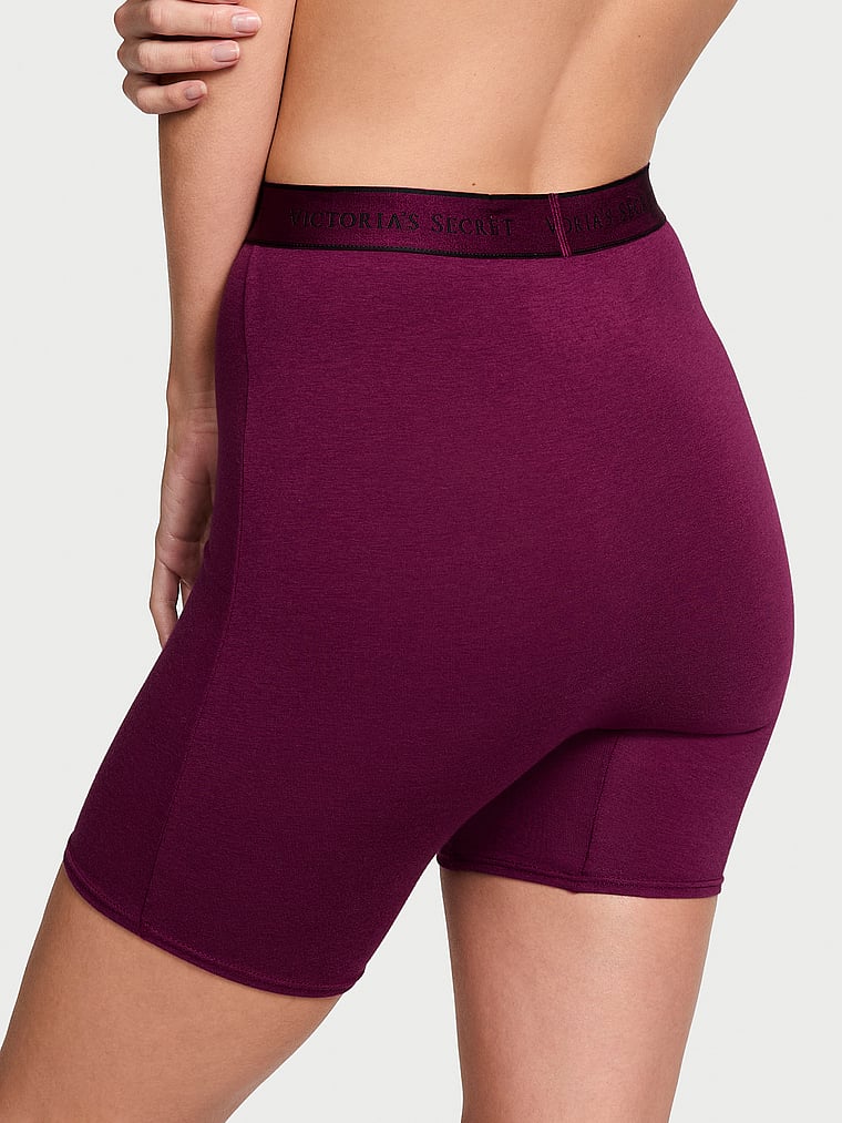 Cotton Logo Cotton High-Waist Boxer Brief Cotton