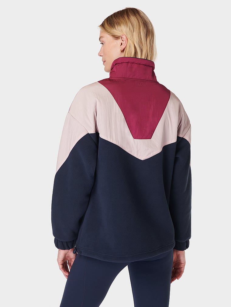 Sweaty Betty Orbit Fleece Half-Zip Sweater
