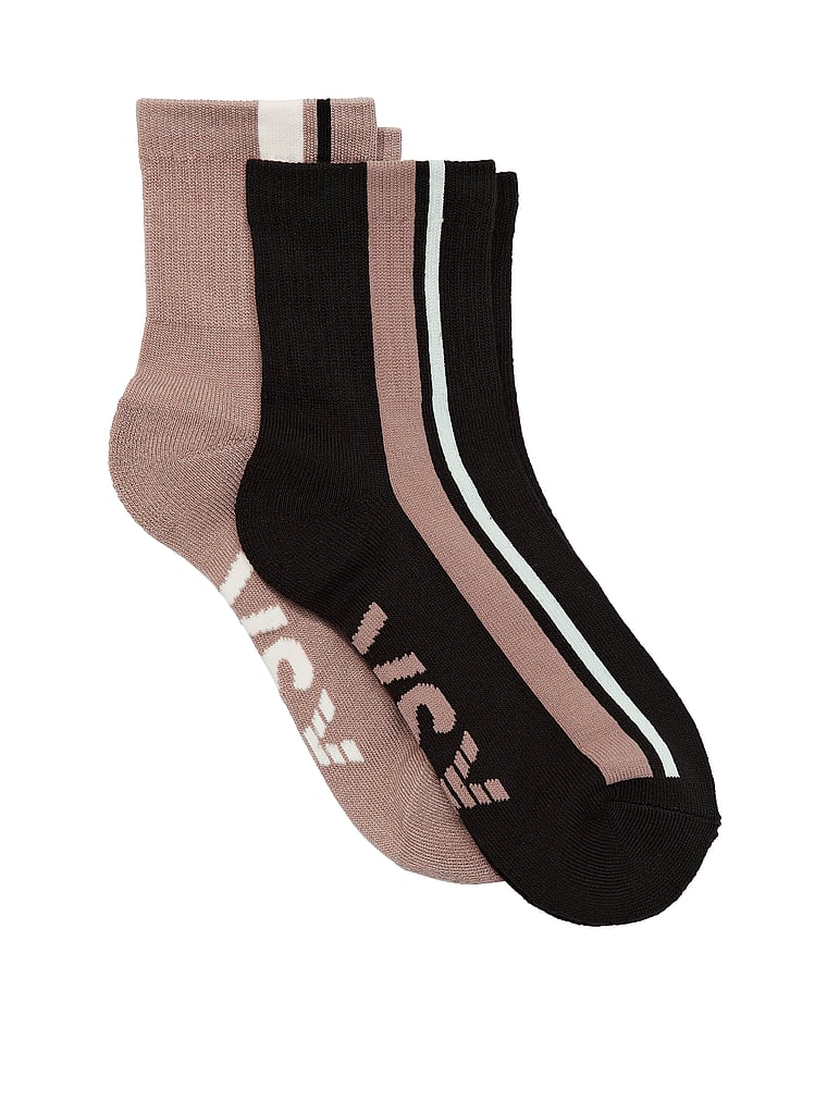 Victoria's Secret 2-Pack Quarter Socks