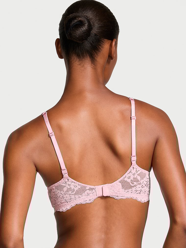 Dream Angels Wicked Twinkle Strap Unlined Lace Balconette Bra Twinkle Lace
