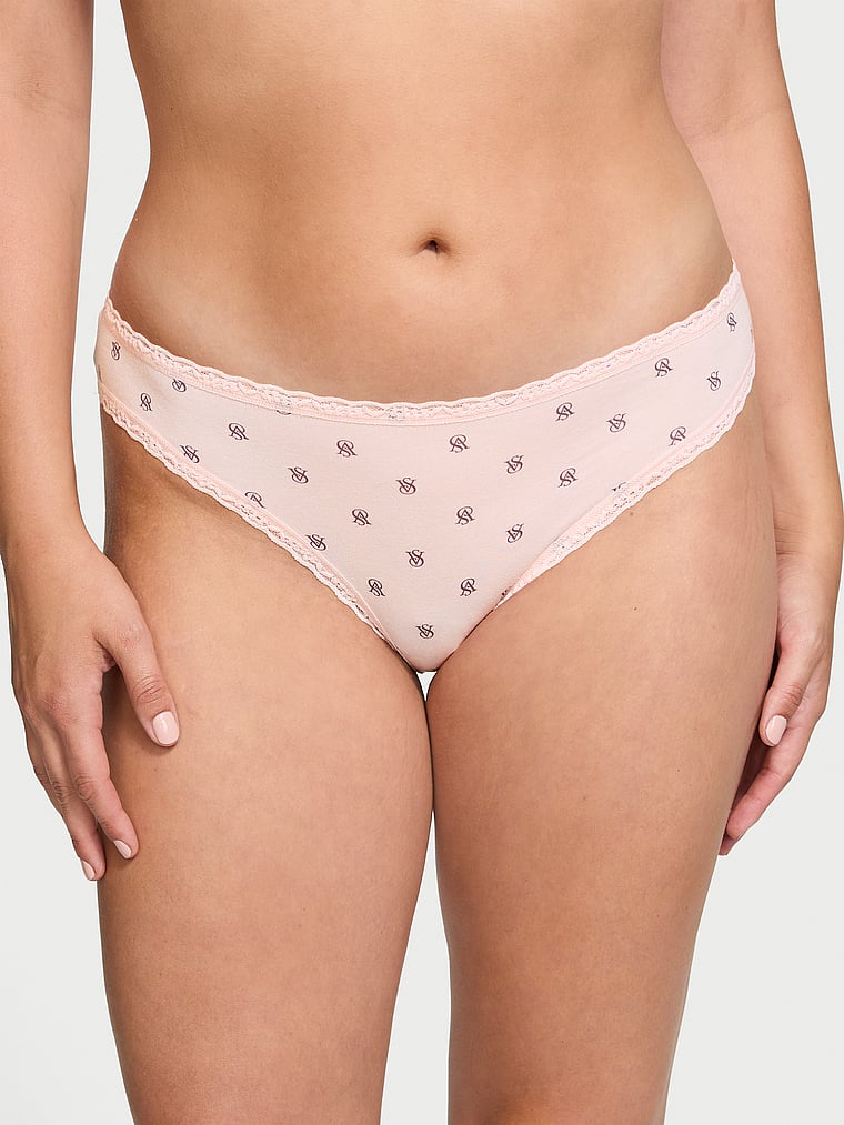 The Lacie Lace-Waist Bikini Panty Smooth