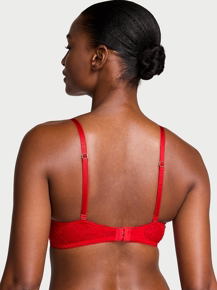 Very Sexy Rose Lace Push-Up Bra Lace