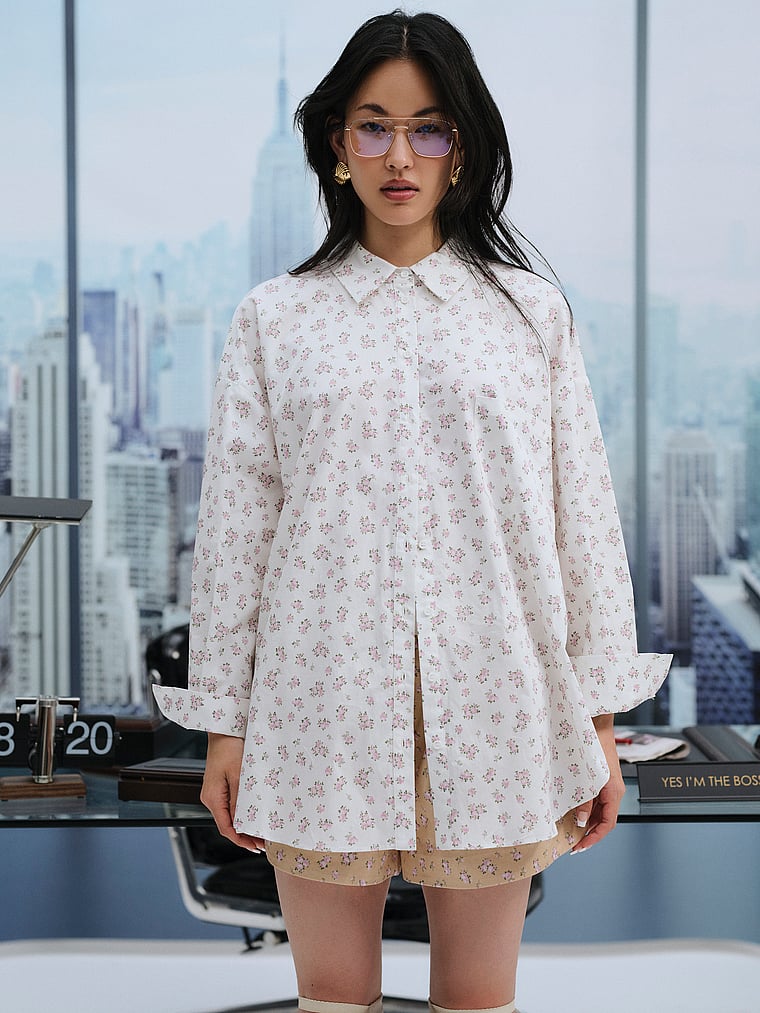 For Love & Lemons Tamren Button-Up Shirt