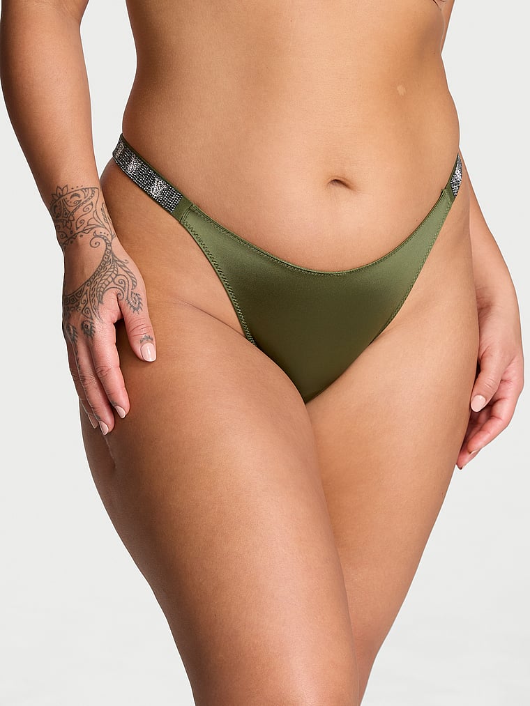 Very Sexy Shine Strap Brazilian Panty Smooth
