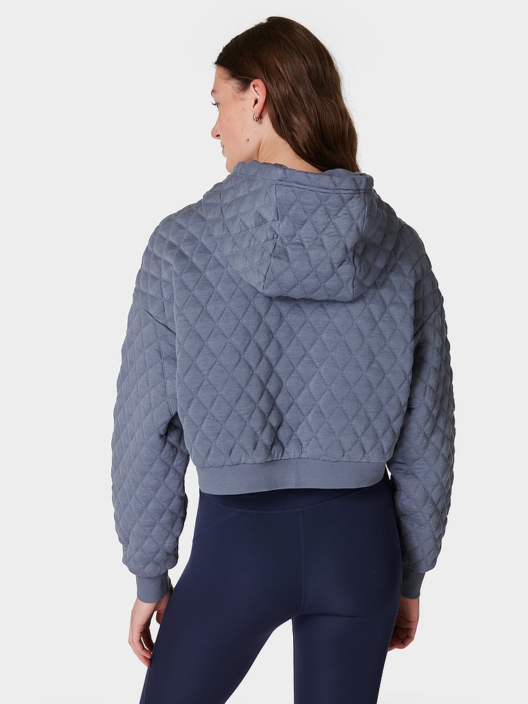 Sweaty Betty Sand Wash Quilted Hoodie