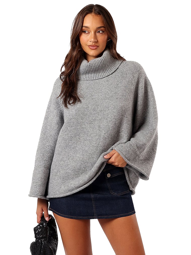 Petal & Pup Bindy Cowlneck Knit Sweater