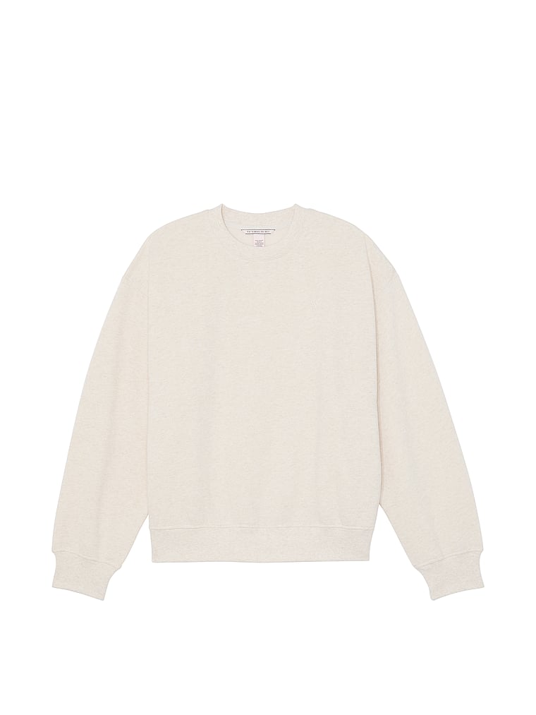 Victoria's Secret Cotton Fleece Crewneck Sweatshirt