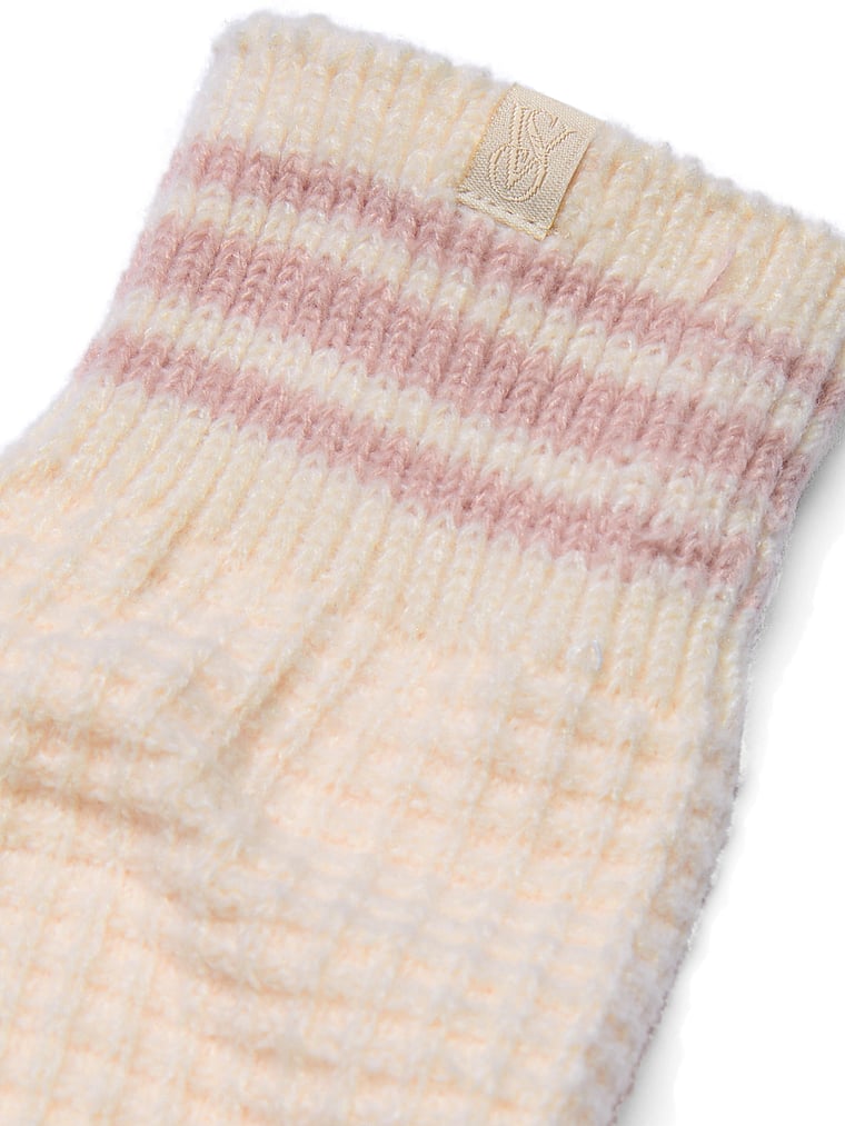 Victoria's Secret Waffle Crew Sock