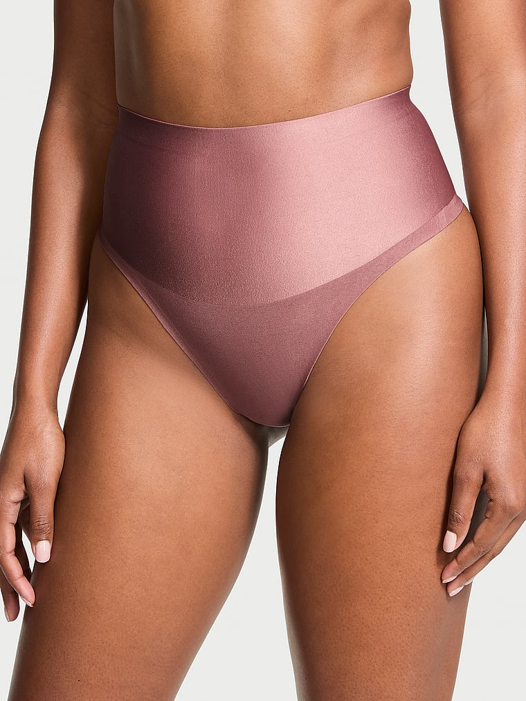 Body by Victoria Smoothing Shimmer Thong Panty Smooth