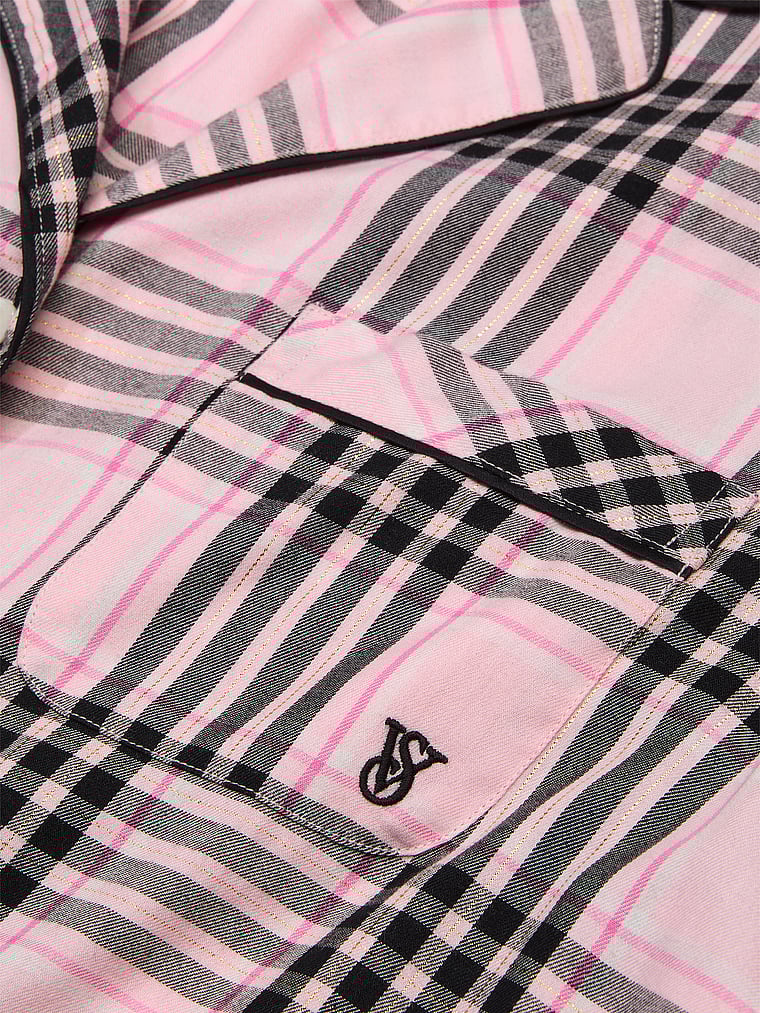 Victoria's Secret Flannel Long Pajama Set