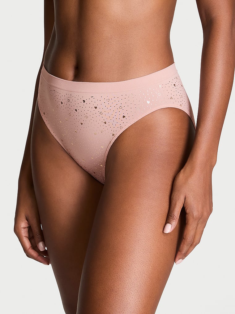Seamless Seamless High-Leg Brief Panty Smooth