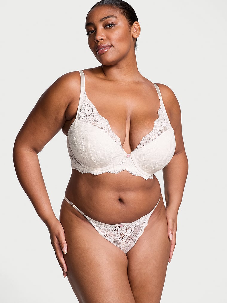 Dream Angels Lace Adjustable String Bikini Panty Lace
