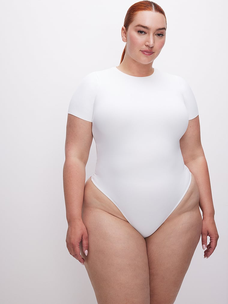 Good American Scuba Crewneck Bodysuit