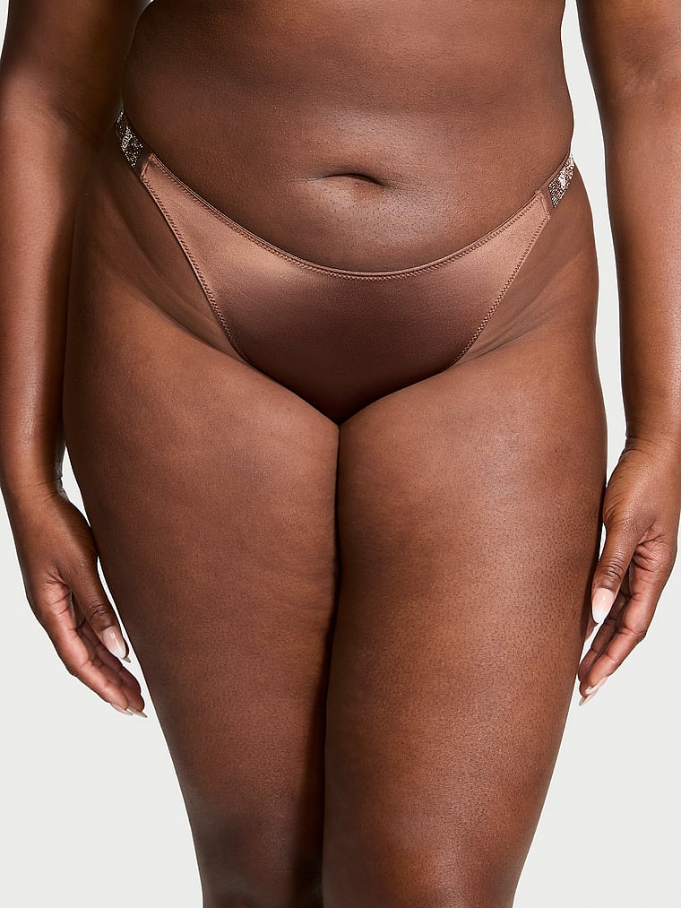 Very Sexy Shine Strap Brazilian Panty Smooth