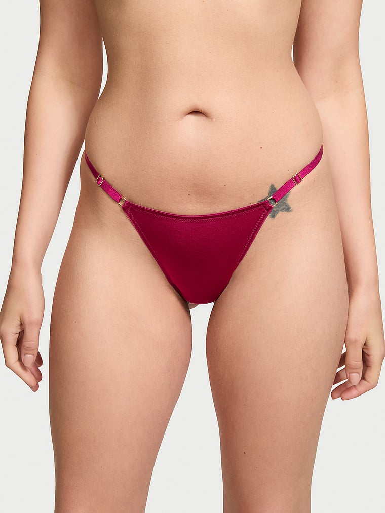 Very Sexy Hardware Adjustable V-String Panty Hardware