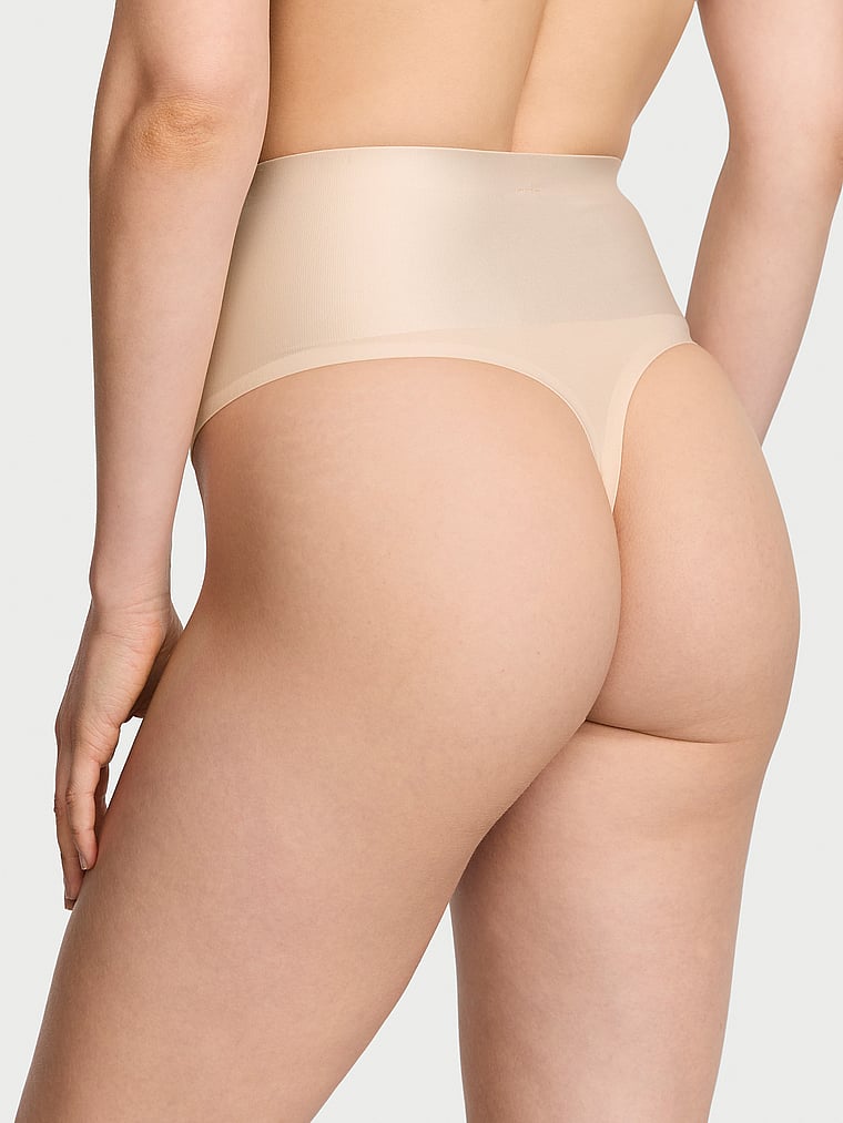 Body by Victoria Smoothing Shimmer Thong Panty Smooth