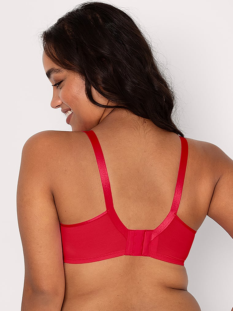 Curvy Couture Smooth Lace Unlined Bra