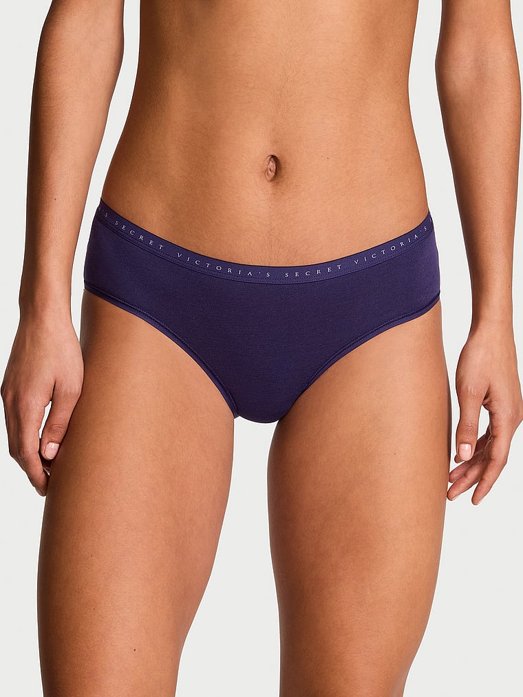Victoria's Secret Stretch Cotton Hiphugger Panty Smooth