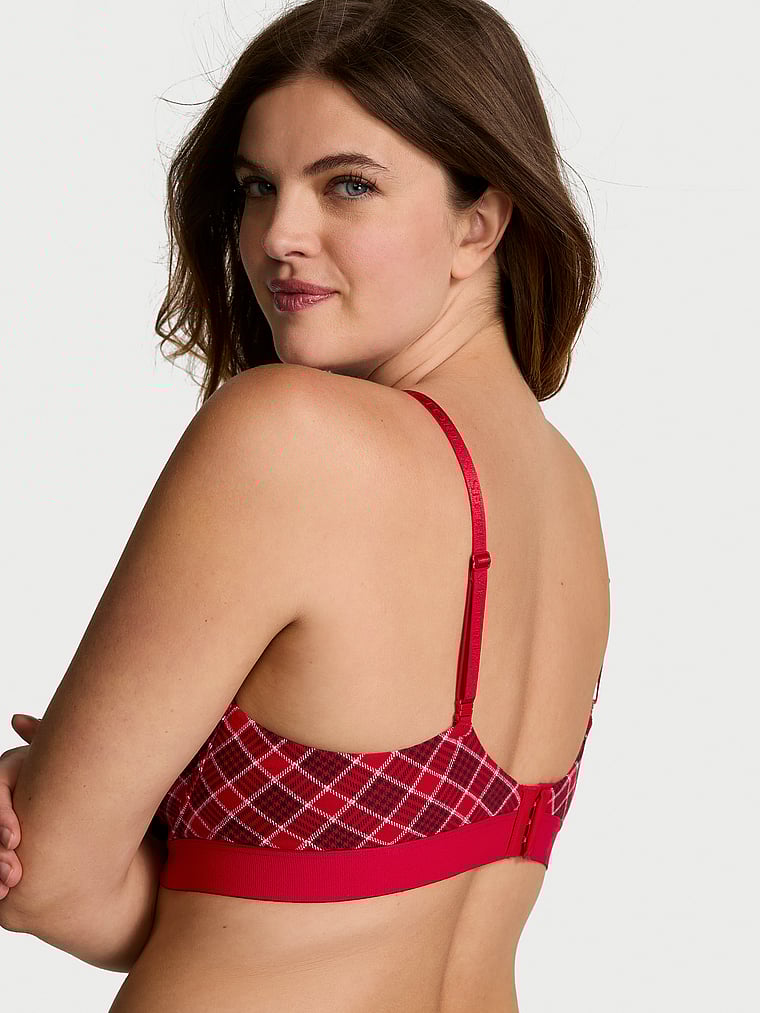 The T-shirt Shine Patch Lightly Lined Full-Coverage Bra Shine Patch