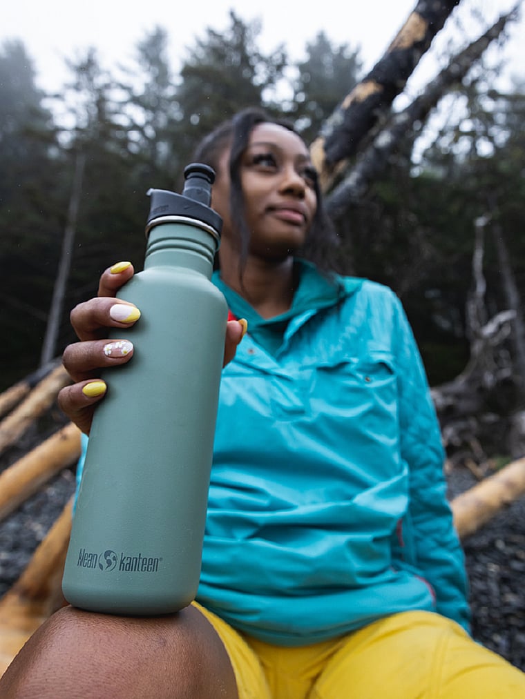 Klean Kanteen 27oz Classic Water Bottle with Sport Cap