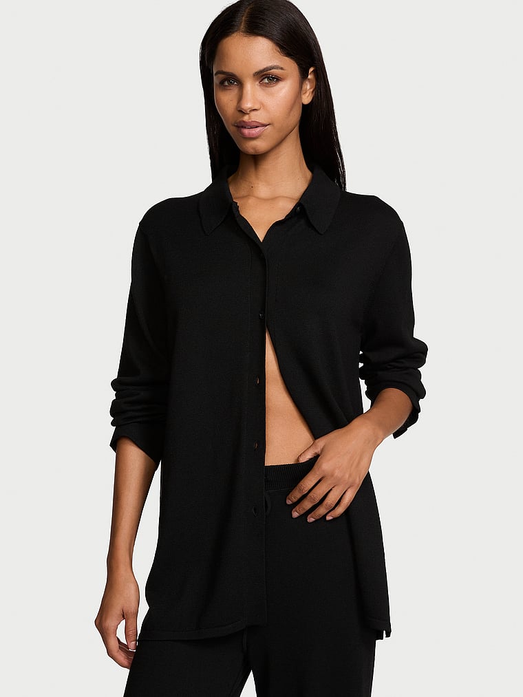 Victoria's Secret Luxe Cr��me Knit Lounge Pants